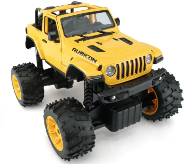 JEEP WRANGLER RUBICON 1:14 ΤΗΛΕΚΑΤΕΥΘΥΝΟΜΕΝΟ KΙΤΡΙΝΟ
