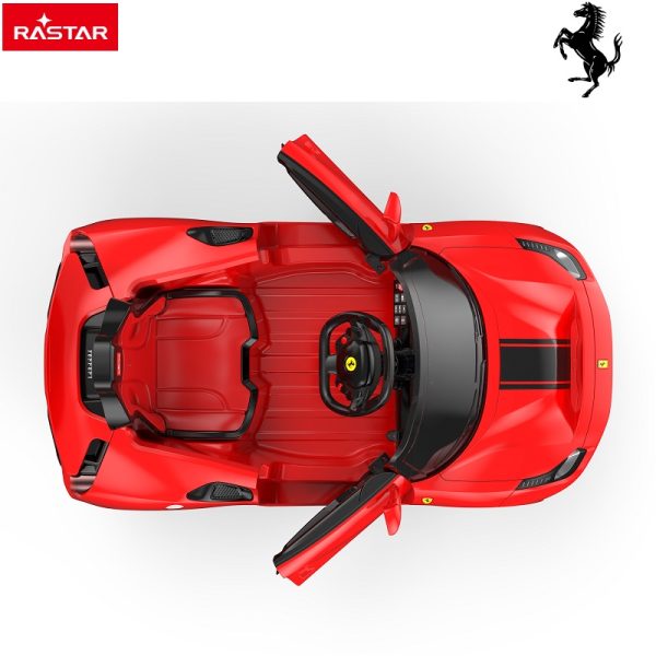 FERRARI 488 PISTA SPIDER 12V ΚΟΚΚΙΝΟ ΜΕ ΤΗΛΕΚΑΤΕΥΘΥΝΣΗ  N - Image 2