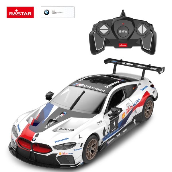 BMW M8 GTE 1:18 KIT 74 ΚΟΜΜΑΤΙΑ ΤΗΛΕΚΑΤΕΥΘΥΝΟΜΕΝΟ ΛΕΥΚΟ  Ν