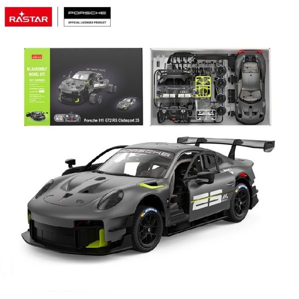 PORSCHE 911 GT2 1:18 KIT ΤΗΛΕΚΑΤΕΥΘΥΝΟΜΕΝΟ ΓΚΡΙ  Ν - Image 4