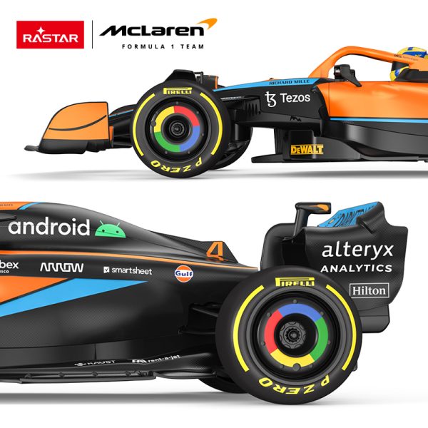 MCLAREN F1 MCL36 1:12 ΤΗΛΕΚΑΤΕΥΘΥΝΟΜΕΝΟ ΠΟΡΤΟΚΑΛΙ  N - Image 3