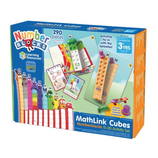 MathLink® Cubes Numberblocks® ΣΕΤ ΔΡΑΣΤΗΡΙΟΤΗΤΩΝ 11-20
