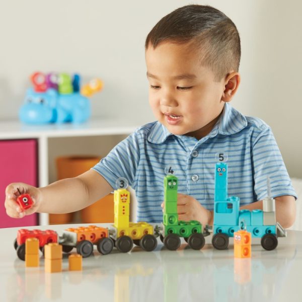 MathLink® Cubes Numberblocks® Εκπαιδευτικό Σετ Τρένου - Image 3