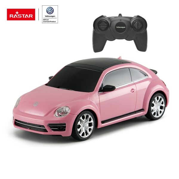 VOLKSWAGEN BEETLE 1:24 ΤΗΛΕΚΑΤΕΥΘΥΝΟΜΕΝΟ ΡΟΖ  Ν