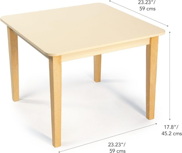 ΠΑΙΔΙΚΟ ΤΡΑΠΕΖΙ ΕΚΡΟΥ 59 x 59 x 45,2 ΕΚ.  Ν - Image 2